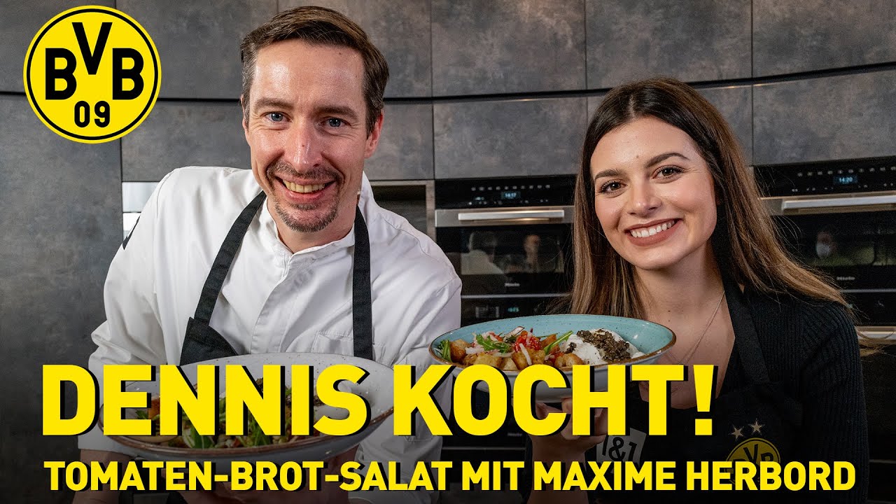 Cooking with Dennis! Tomato and bread salad with Maxime Herbord