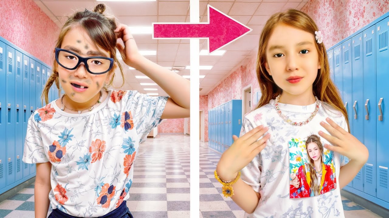 УРОДИНА 😱🧔🏻‍♀️🥴➡️КРАСАВИЦА💃🏻🩷🥰| МИНИ ФИЛЬМ🎥