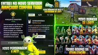 TESTANDO O NOVO SERVIDOR AVANÇADO! NOVO PERSONAGEM, PET, ITENS, CASA DE LOOT, NOVAS ROUPAS E MAIS!!