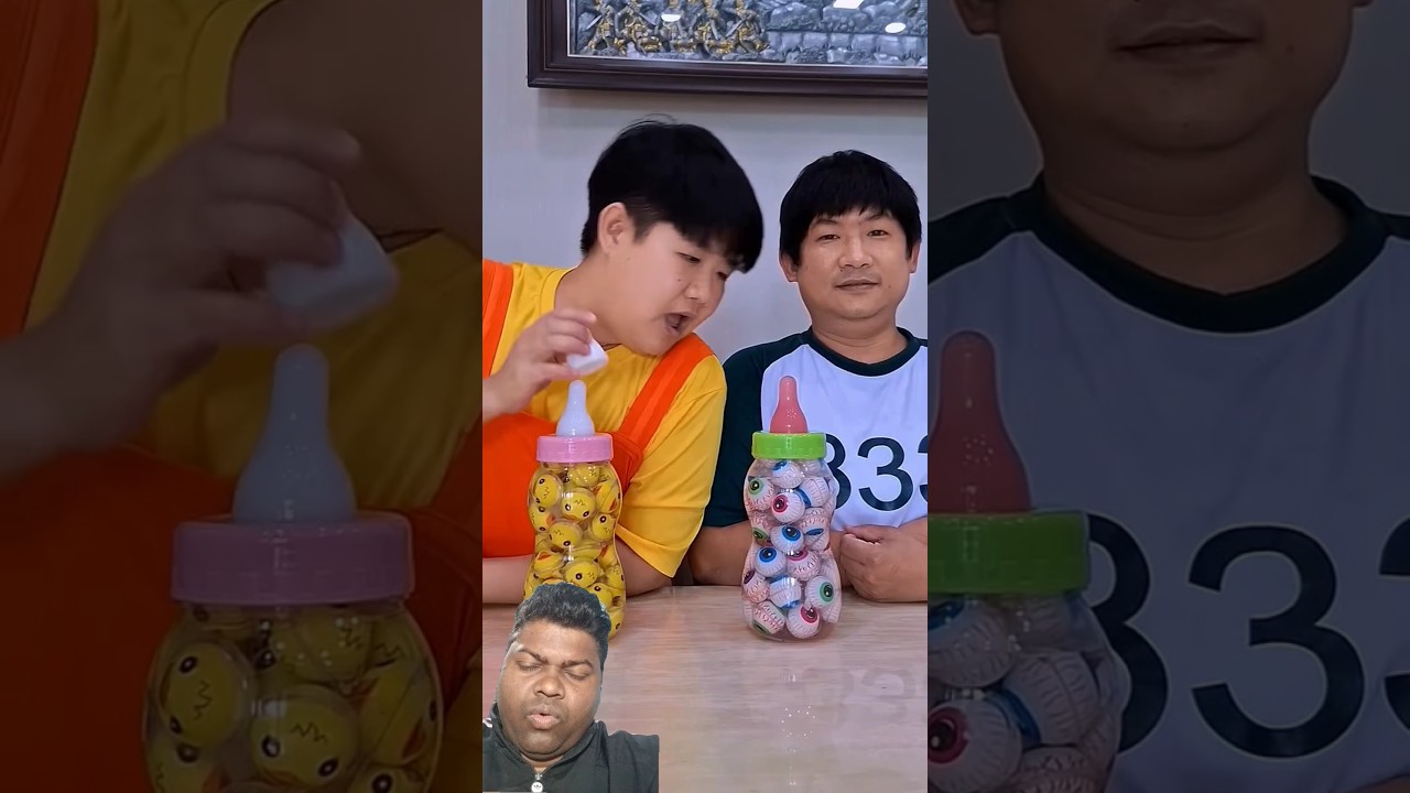 Asmr candy eating challenge 