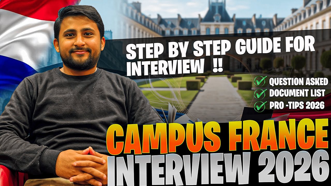 Собеседование в Campus France 2026-27 | Вопросы, документы и советы по подготовке (реальный опыт)