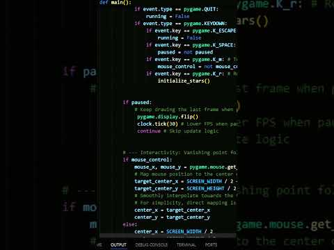 3D Illusion with Just Python and Pygame