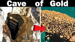 Placer Gold Deposit Found Digging Secret Tunnel