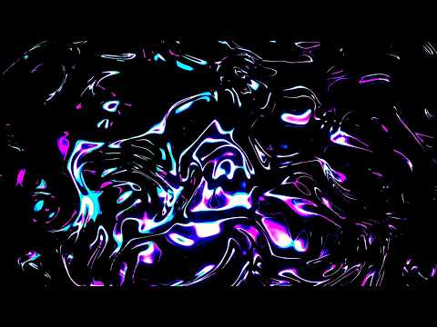 🎬 4K Screensaver – Liquid Neon Surface in Blue and Magenta | (No Audio)