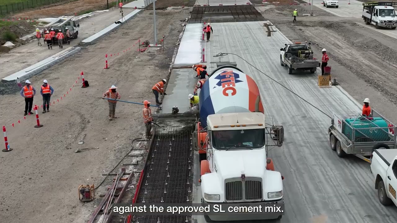EvoCem™ Field Trial at M12 Motorway, NSW