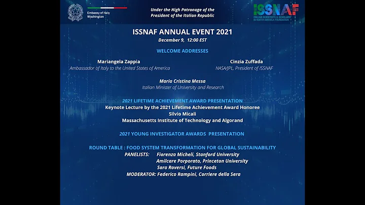 2021-12-09  ISSNAF Annual Event (full recording)