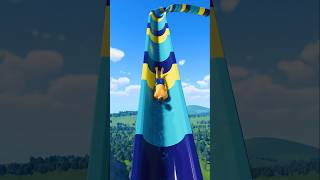 This Water Slide Is Unpredictable 😭🌊😱 Planet Coaster 2