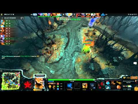 Cloud9 vs Evil Geniuses, DreamLeague Season 2 NA, Game 2