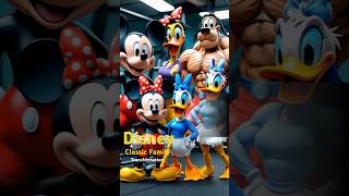 What If Clic Disney Family Turn Into Human Cartoon?