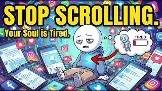 STOP SCROLLING. Your Soul is Tired.  #psyhology