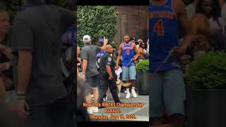 History Made: First New York City Knicks Championship Parade Ever!