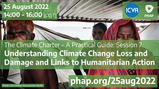 Understanding Climate Change Loss and Damage and Links to Humanitarian Action