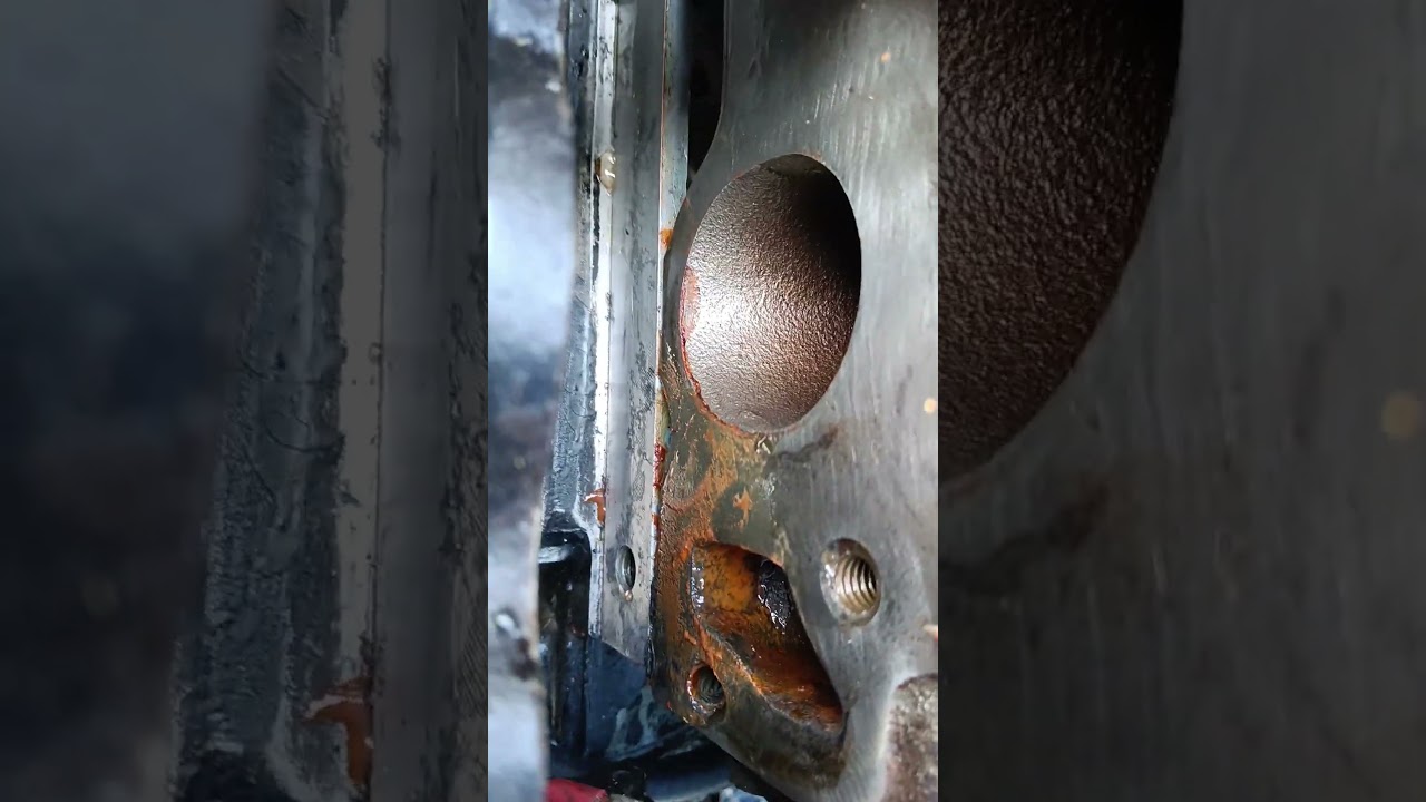 Mercruiser 3.7 coolant water leak into sump oil. it's not the water pump seal or head gasket 170 470