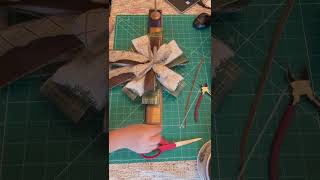How To Make A Bow #ezbowmaker E#etsyshop #howtomakeabow #wreathmaking #tutorial #diy #bows #bow