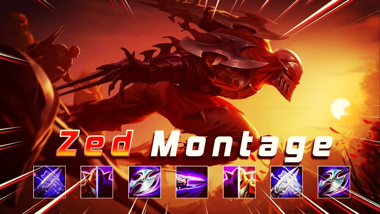 OneTrickZed Zed Montage - God of Zed - League of Legends ( Best Zed Turkey 2021 ) s11 Zed Montage #2