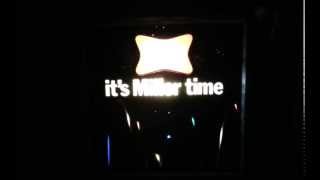 Miller High Life Bouncing Balls motion sign