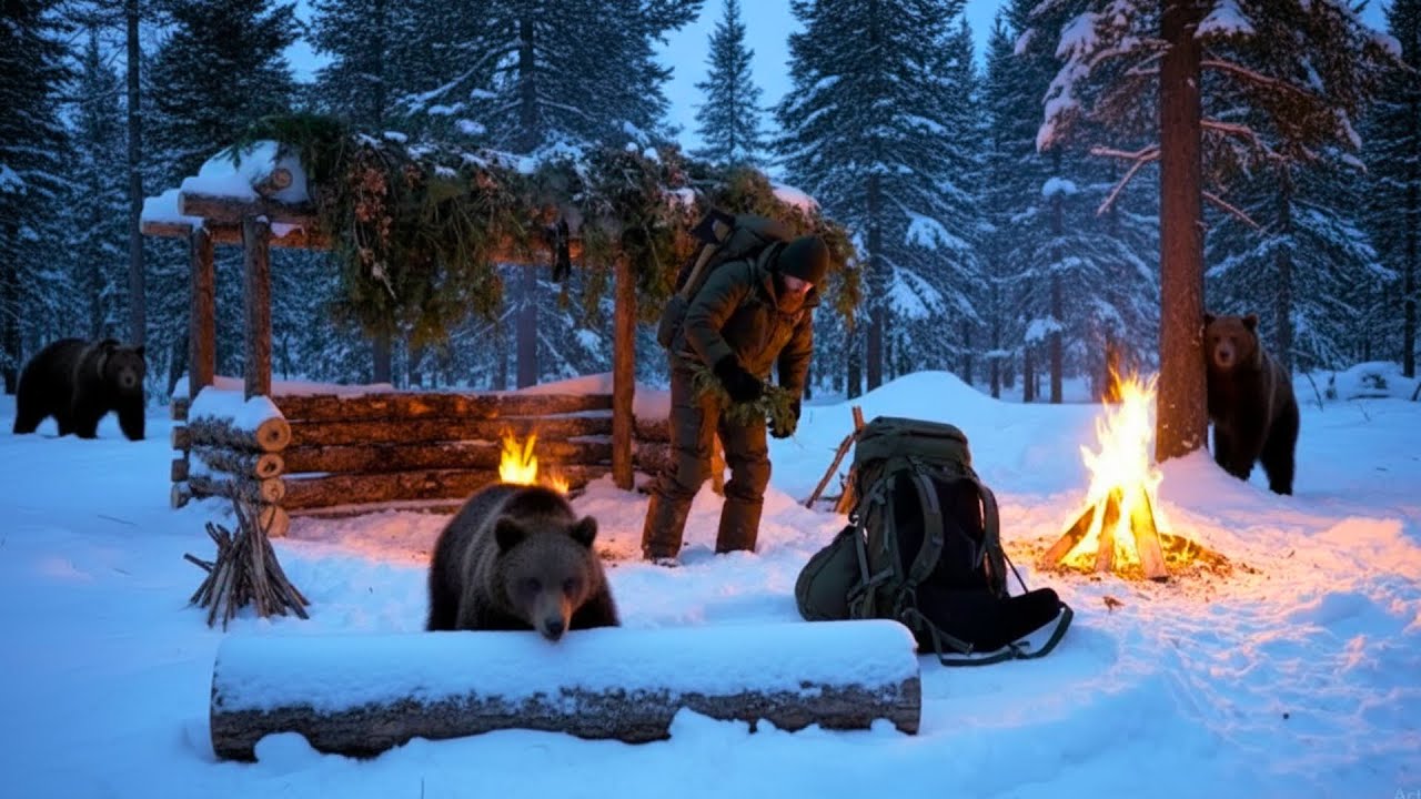 Surviving the Frozen Silence of Lapland – Alone Under the Northern Lights