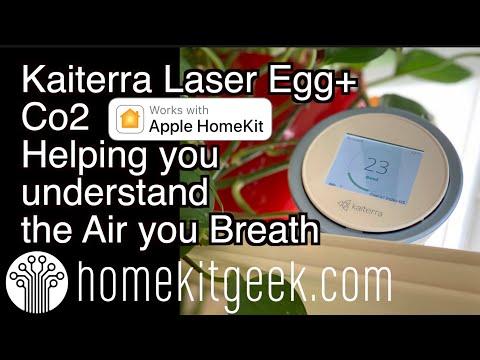 Kaiterra Laser Egg+ Co2 with Apple Homekit Unboxing and Review