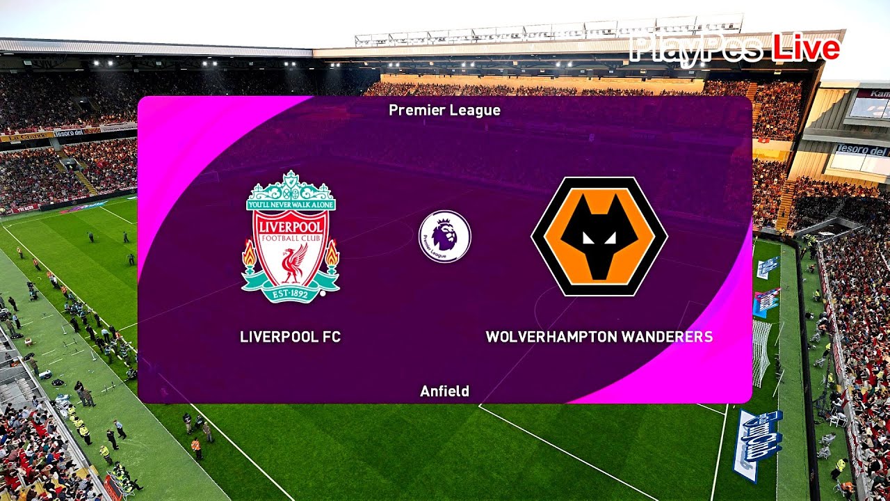 PES 2021 - Liverpool vs Wolverhampton - Full Match & Goals - Gameplay PC
