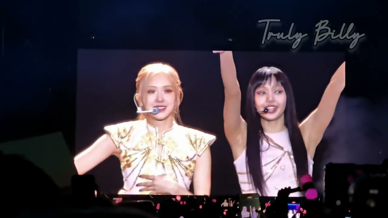 DON'T KNOW WHAT TO DO - BLACKPINK LIVE IN RIYADH, SAUDI ARABIA