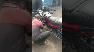 ഇന്ന് 8ന്റെ പണി കിട്ടി😦 #shorts #bike #trending #malayalam #comedy #workshop