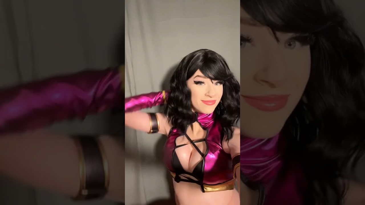 MORTAL KOMBAT MILEENA COSPLAY 👹✨🩷 