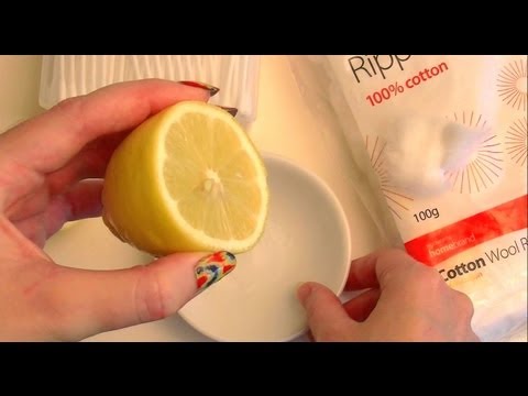 NATURALLY FADE ACNE SCARS with LEMON! How To Use Lemon For Scarring & Dark Spots AQA#6