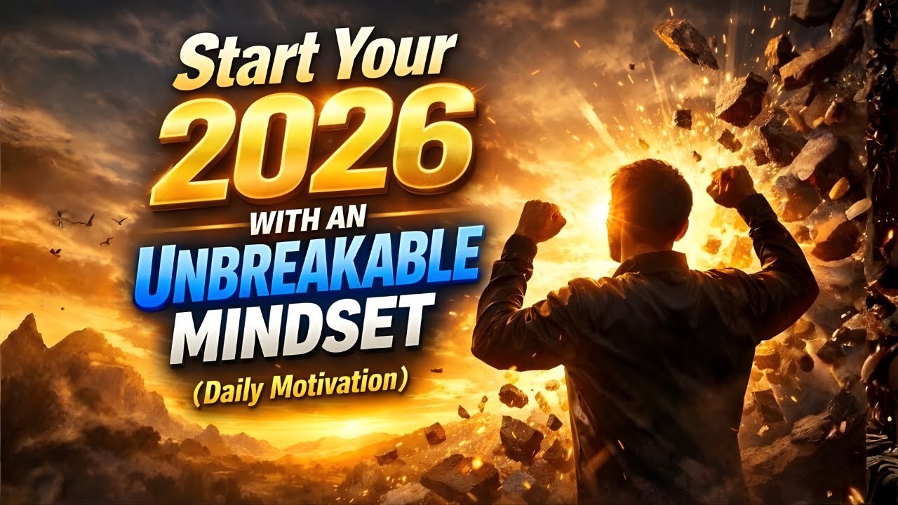 Start 2026 With an Unbreakable Mindset | Daily Motivation for Success