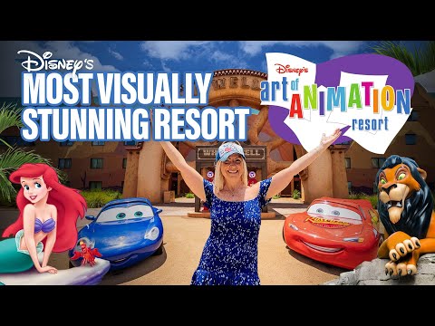 Βίντεο: Disney's Art of Animation Photo Tour Resort