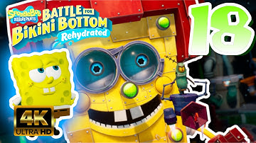 SpongeBob Battle for Bikini Bottom Rehydrated | Part 18 [Chum Bucket Lab] (Robot SpongeBob) [4K]