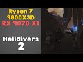 9070 XT - Helldivers 2: Super Earth - 1440p Ultra