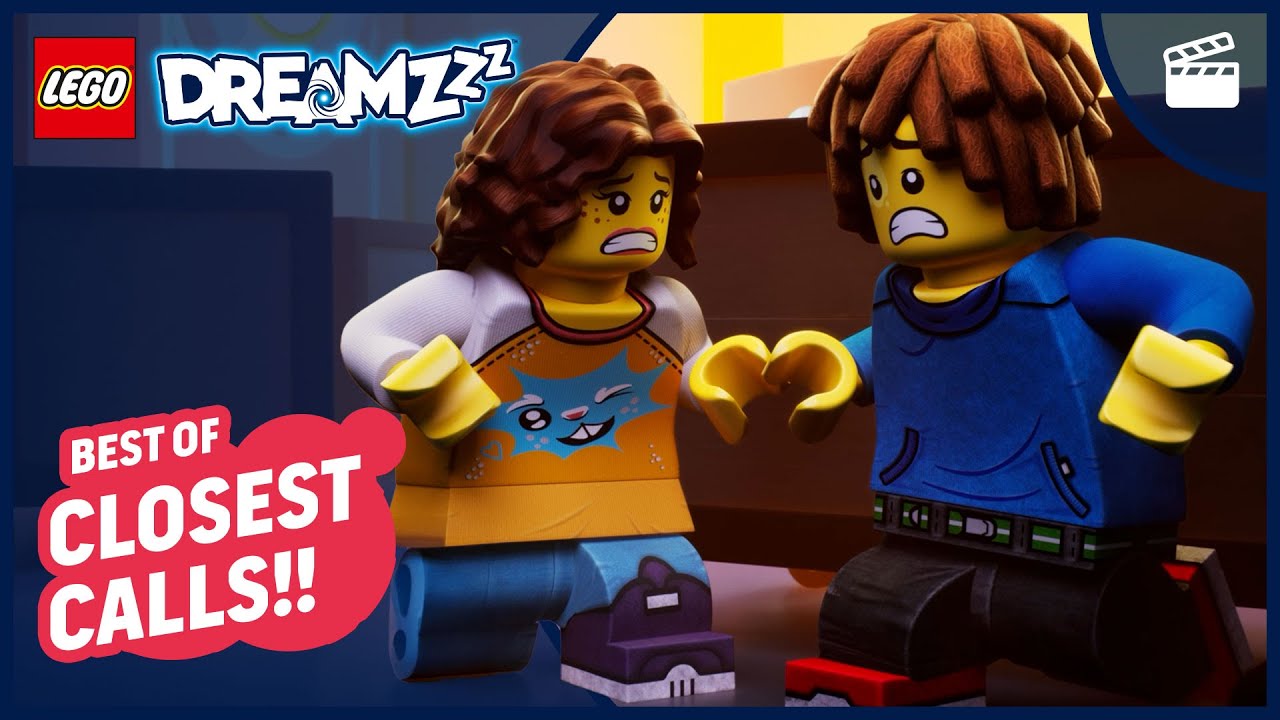 The Dream Chasers’ Closest Calls! 💥| Best Moments | LEGO DREAMZzz Series