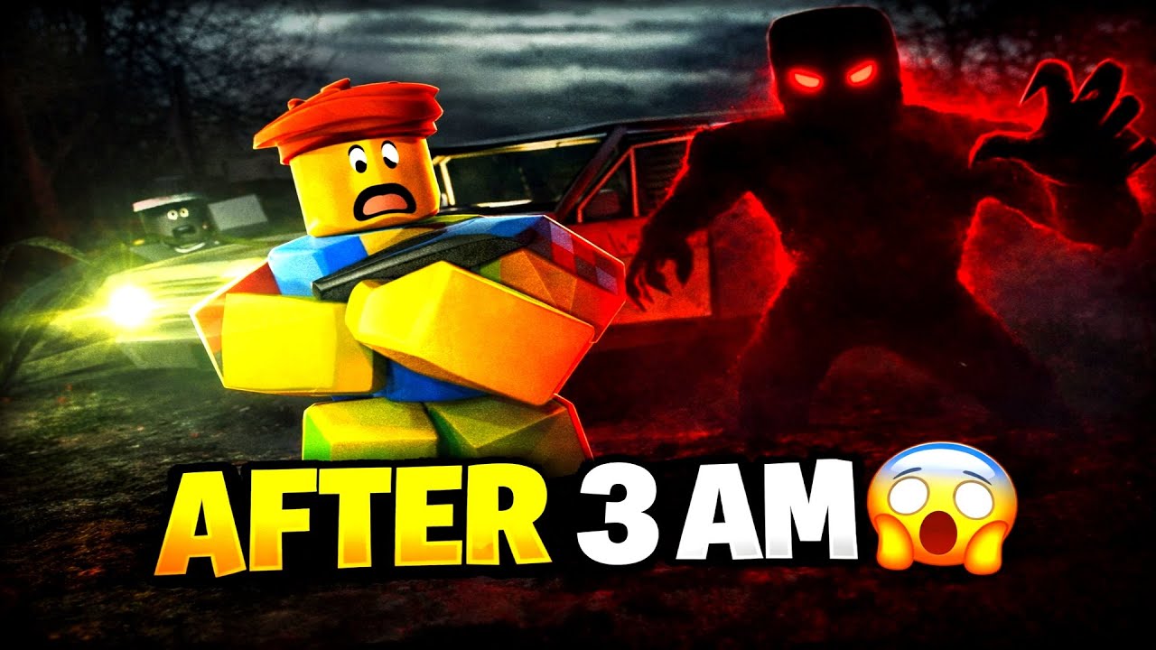 DON’T GO OUT After 3 AM 😨 | Roblox Horror Gameplay