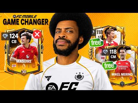 NEW GAME CHANGERS EVENT in FC MOBILE! 😱 IS IT WORTH IT? MAGUIRE, REWARDS and 5K FREE GEMS!
