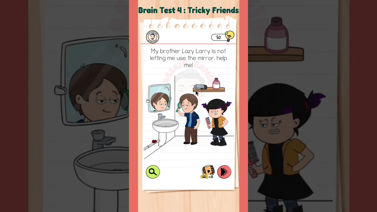 Brain Test 4 Level 8 - YouTube