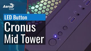 Cronus Mid Tower Case - How to Control the RGB Lighting with the PC LED Button