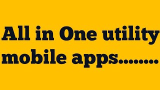 All in one utilities apps All in one Mobile utilities apps........Very usefull mobile apps screenshot 1