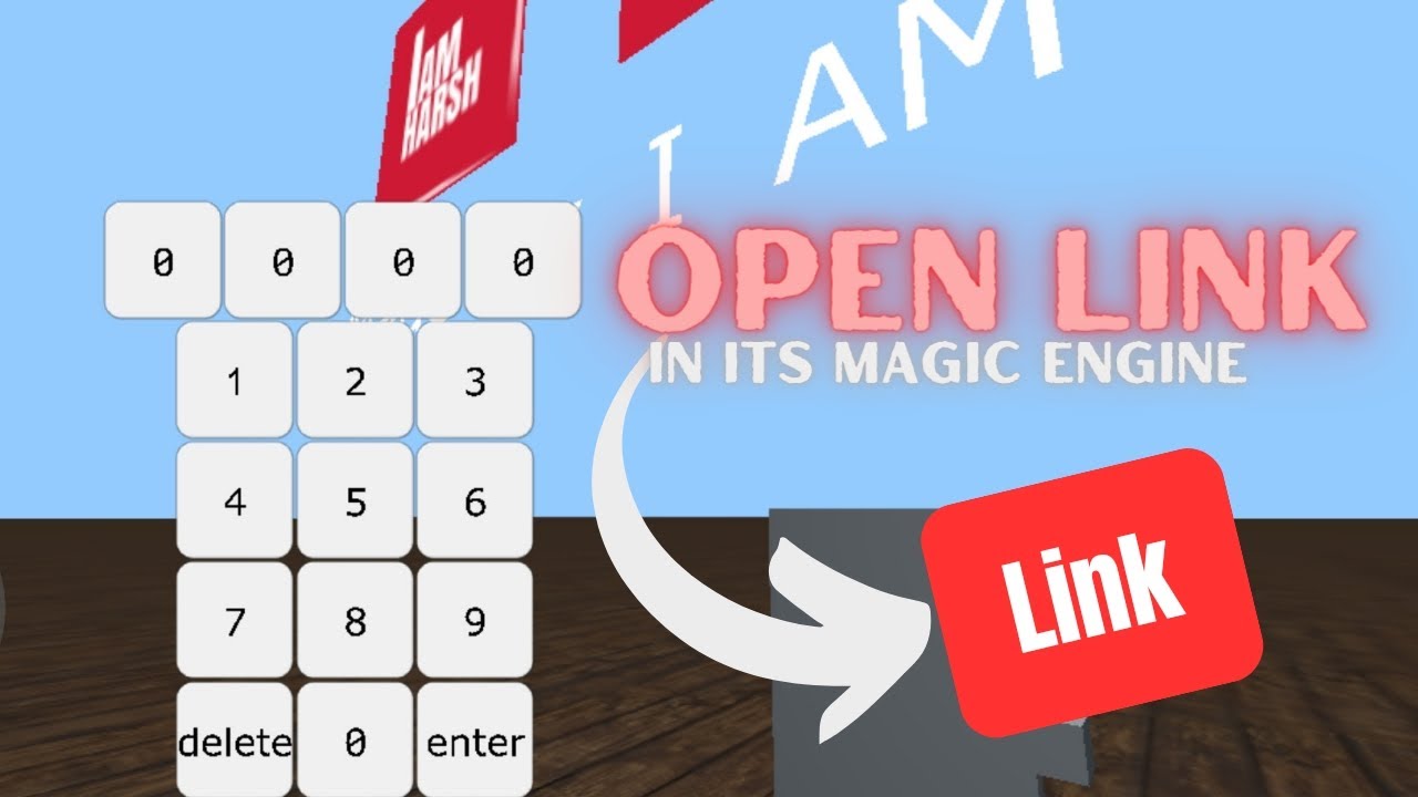 SUI Open Link Tutorial In Its magic engine | I AM HARSH - YouTube