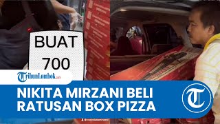 Nikita Mirzani Beli Ratusan Box Pizza Untuk 700 Orang Di Rutan, Habiskan Uang Mencapai Rp 10 Juta