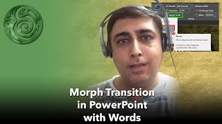 Using the Morph Transition with Words in PowerPoint