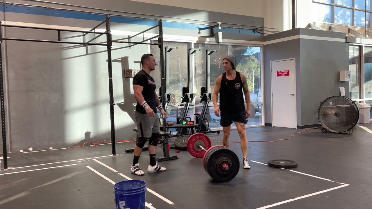 Jeremiah Bailey CrossFit quarterfinals event 4