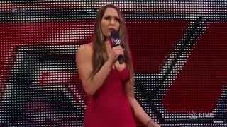 Brie Bella Vs Cameron And Eva Marie 2V1 Handicap Match