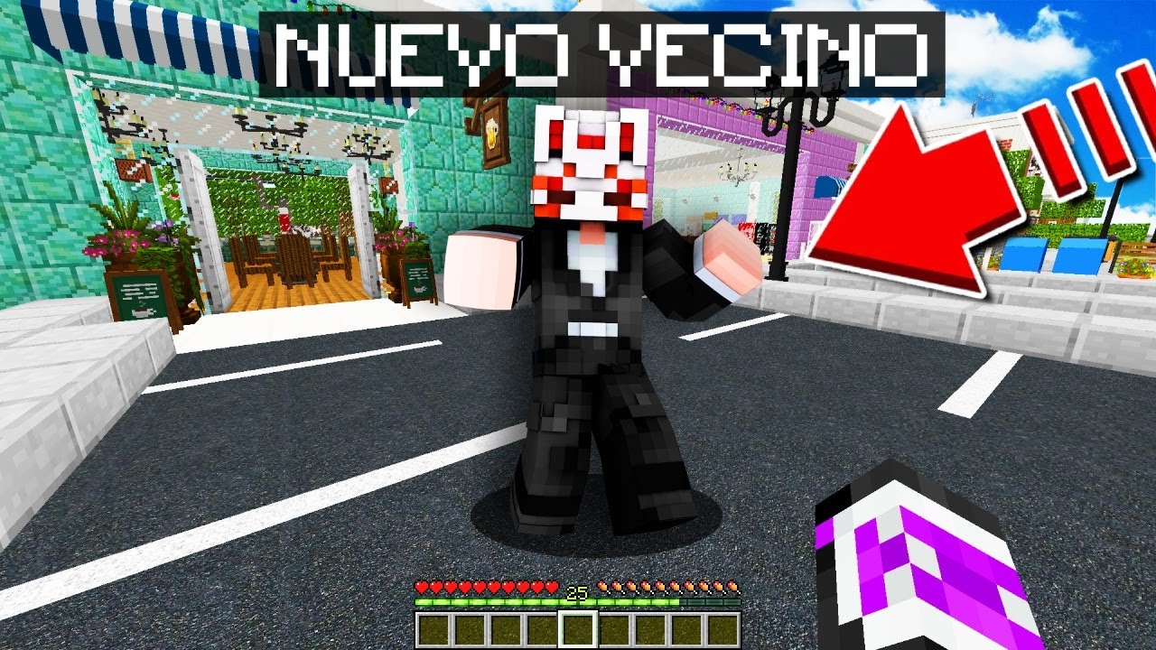 Mi NUEVO VECINO En MINECRAFT 😱