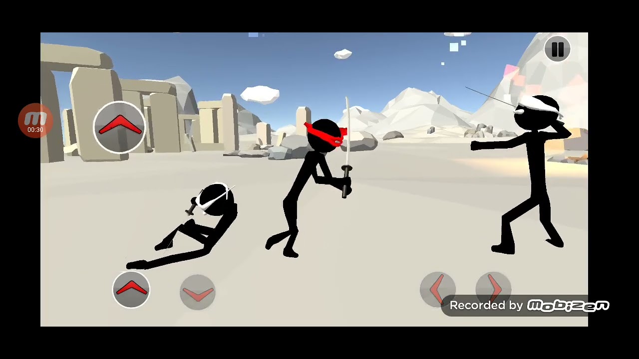 Stickman ninja warrior 3d ninja red sword fighting  เป็นเกมเก่า