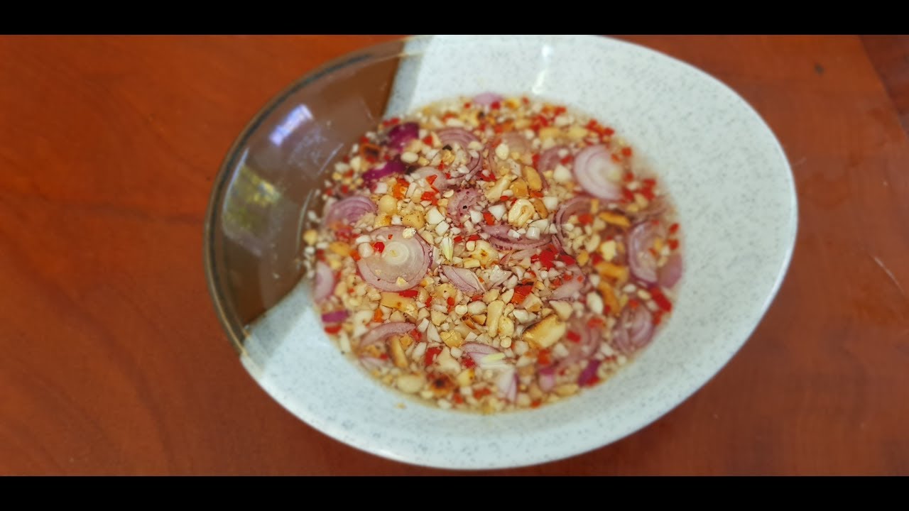 How to make Sweet and Sour Fish Sauce របៀបធ្វេីទឹកជ្រលក់ទឹកត្រីផ្អែម