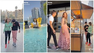 Minahil Malik And Haris Ali New Viral Tiktoks In Dubai