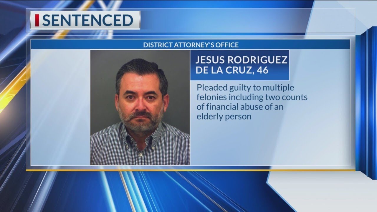 El Paso man sentenced for stealing thousands from elderly aunt, uncle