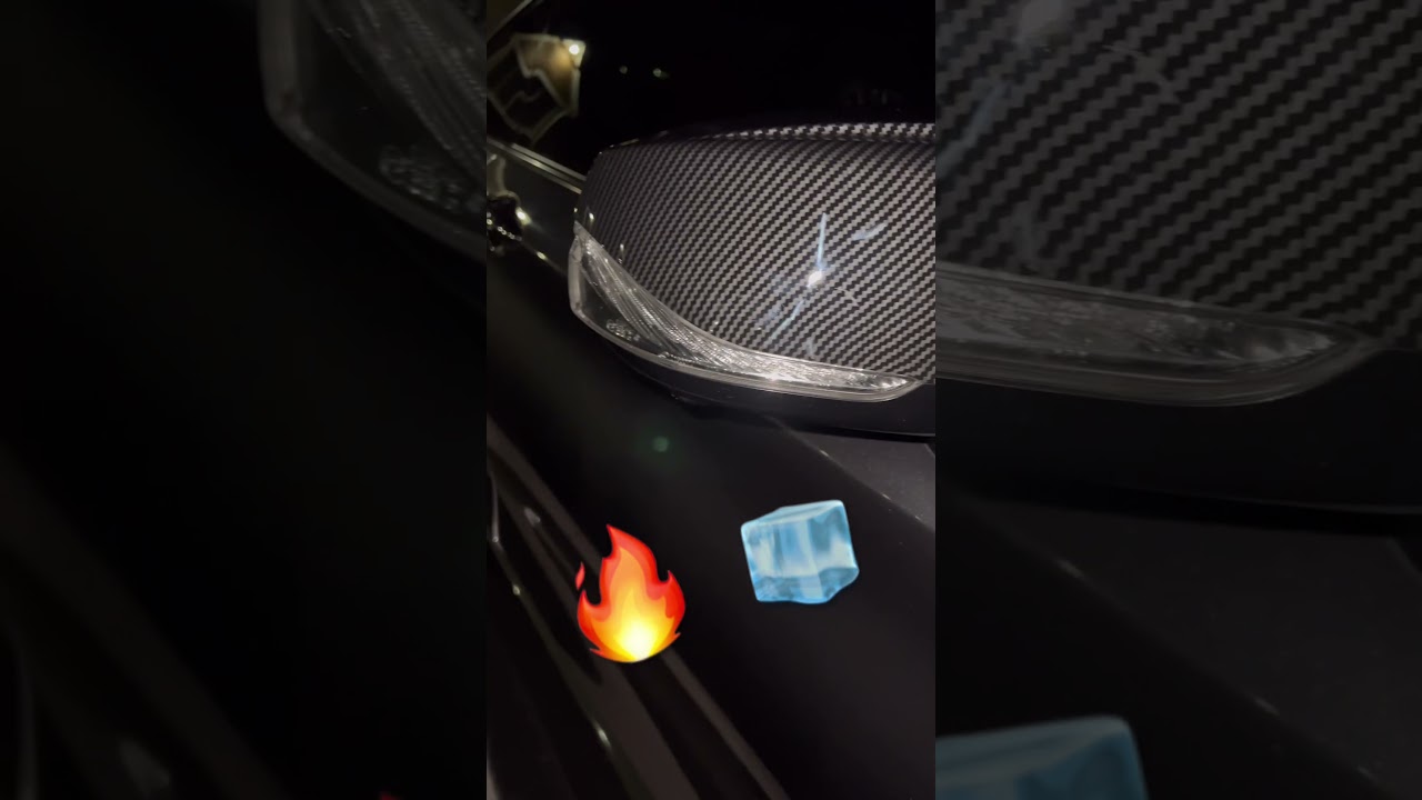 INFINITI Q60 Carbon Mirrors close-up 