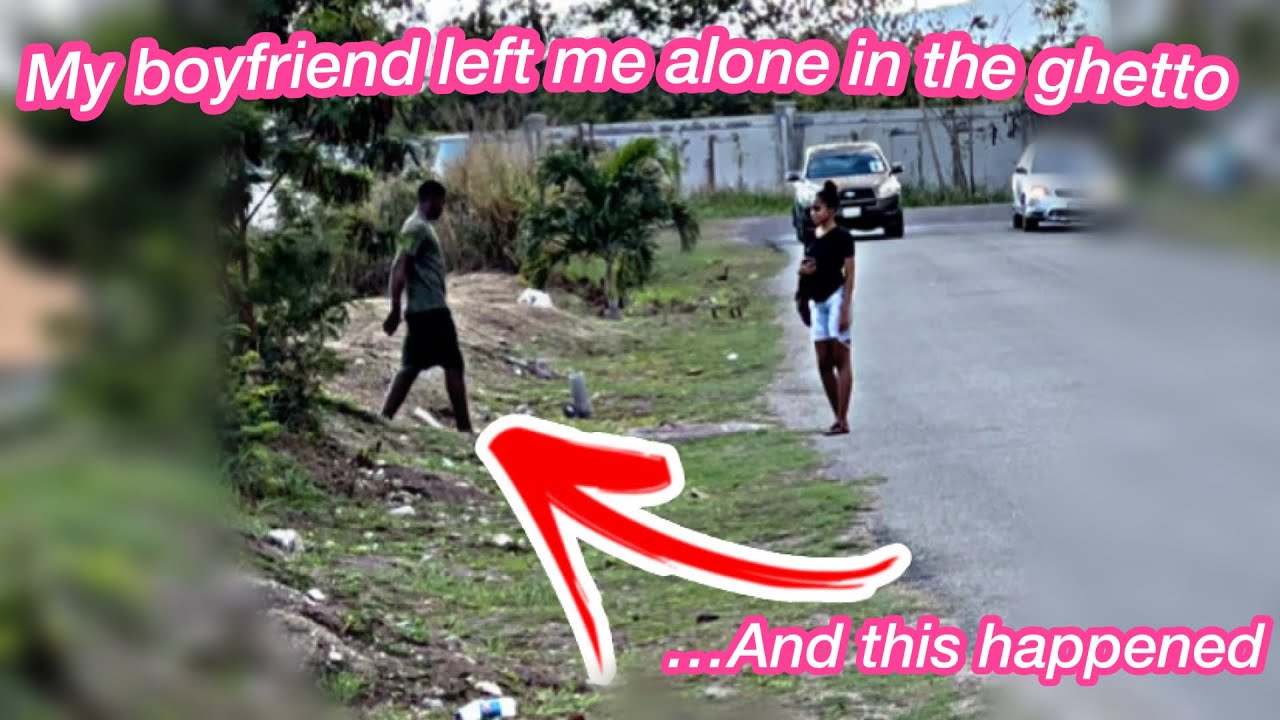 MY BOYFRRIEND LEFT ME ALONE IN THE GHETTO AND THIS HAPPENED // Kayla Klein 