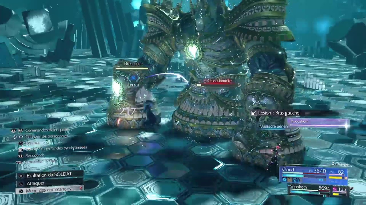 FF7 Rebirth Zack Sephiroth